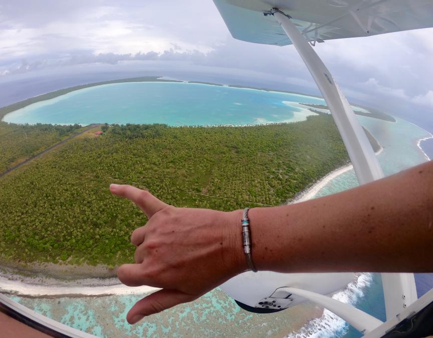 Survol de rÃªve... Maupiti Tupai et Bora Bora pour le bracelet Mach 2 Edition Moana ðŸ�¢