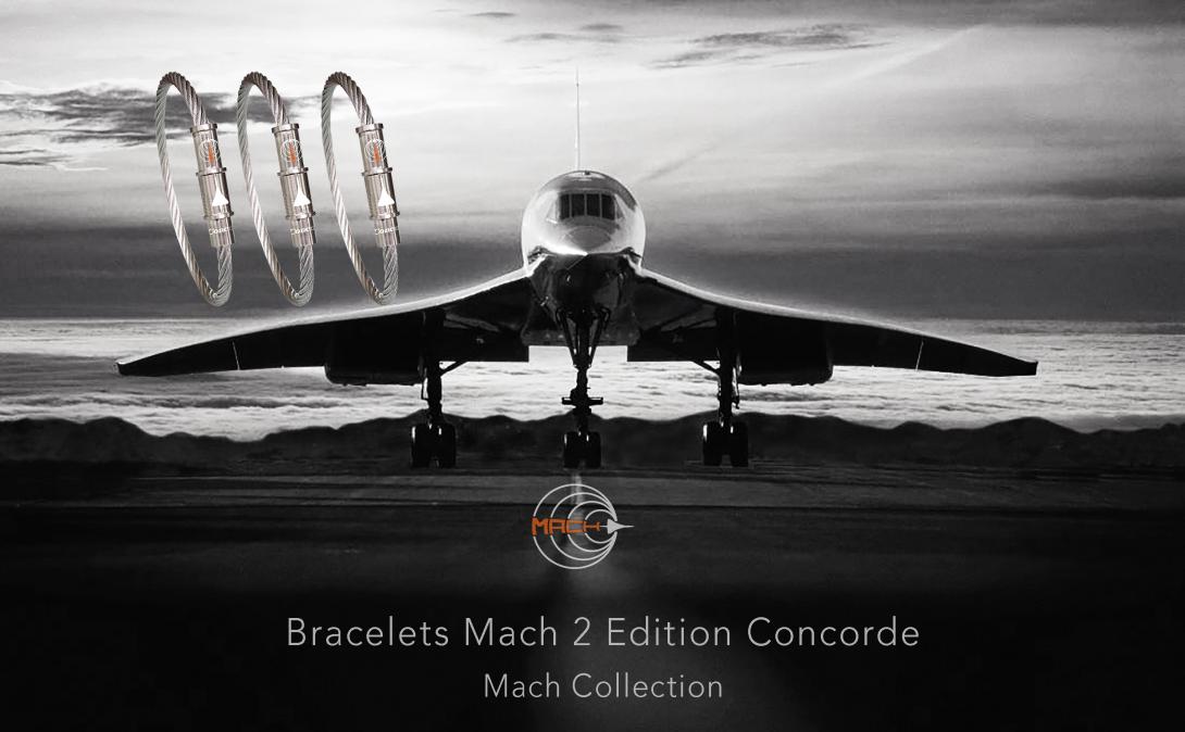 Le nouveau bracelet MACH 2 Ã©dition Concorde en sÃ©rie limitÃ©e est disponible!!