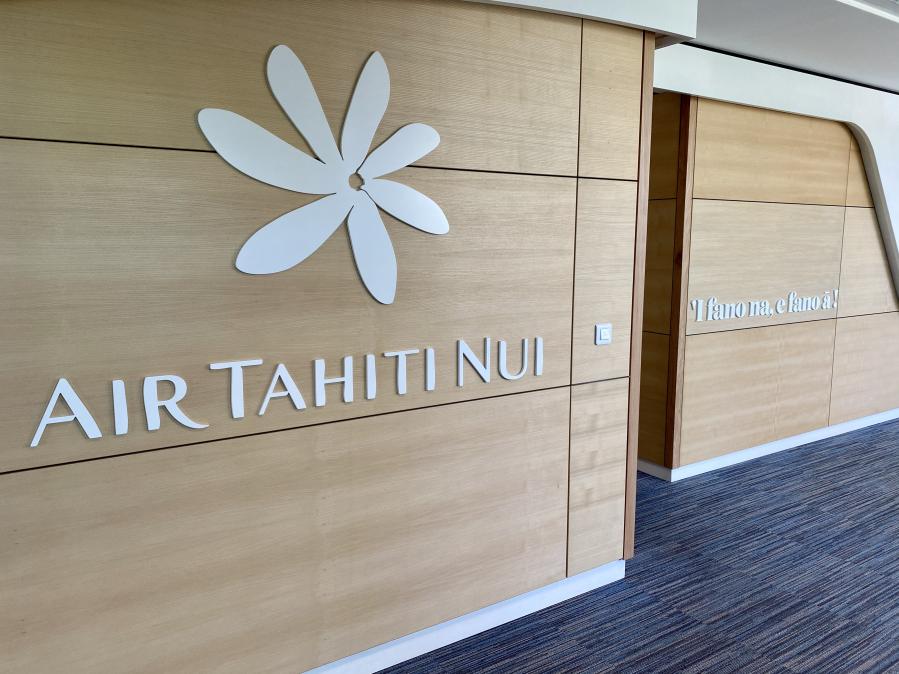 Air Tahiti  Nui:  AÃ©ro-Design au siÃ¨ge ATN Ã  Papeete