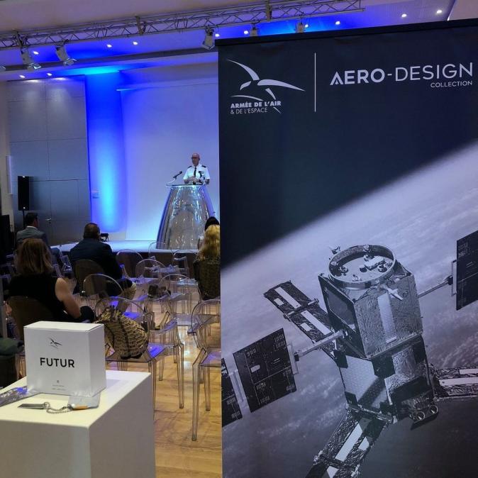 Dans les salons de l'Aéro-Club de France, le lancement de la marque AAExADC