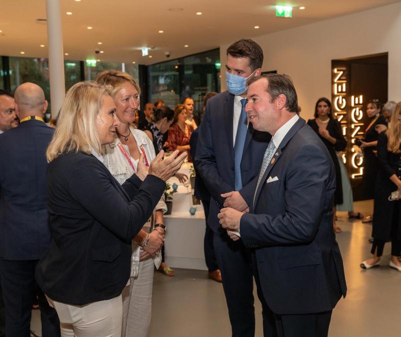 EXPO 2020 DUBAÃ� Luxembourg meeting HRH Prince Guillaume
