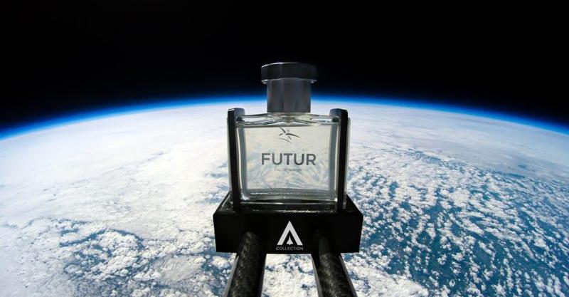 FUTUR, le fascinant parfum ayant voyagÃ© dans la stratosphÃ¨re