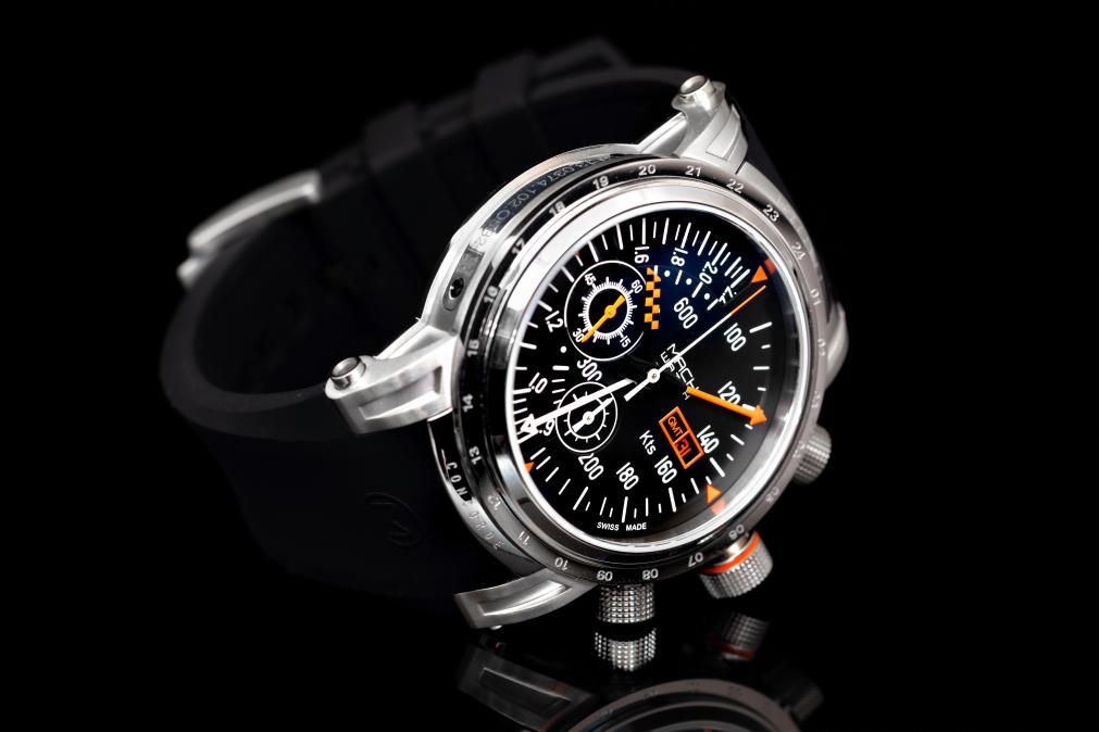 MACH WATCH Modèle Concorde AIRSPEED Silver Edition