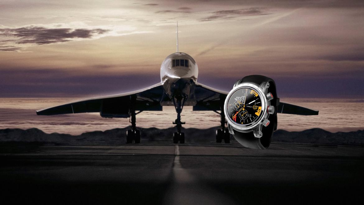 Mach Watch une montre pour les fans du Concorde