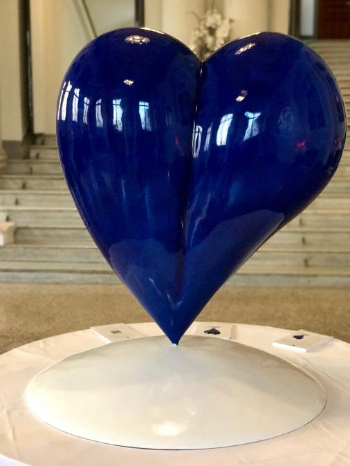 Le 'Coeur des Anges' oeuvre en hommage aux victimes du 14 juillet à Nice