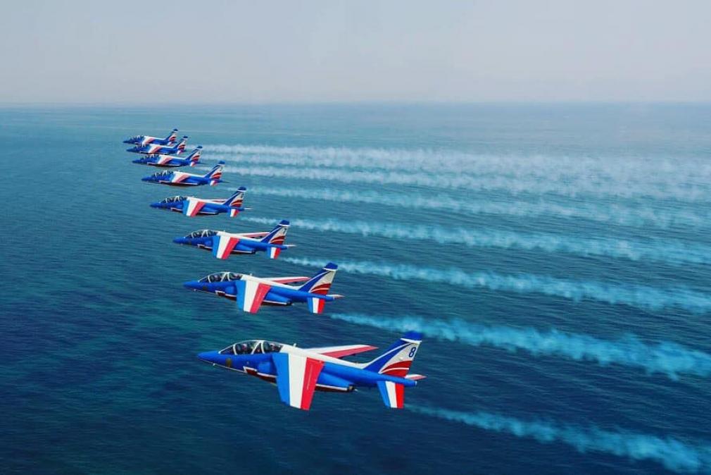 Entraînement maritime en Corse pour les ambassadeurs de l'Armée de l'air...
