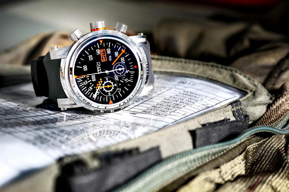 MACH WATCH Modèle Concorde AirSpeed Silver Edition