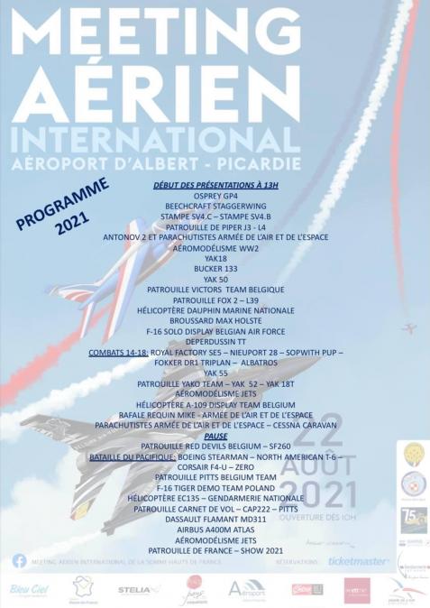 Meeting Aérien International de la Somme - Hauts de France ce 22 août