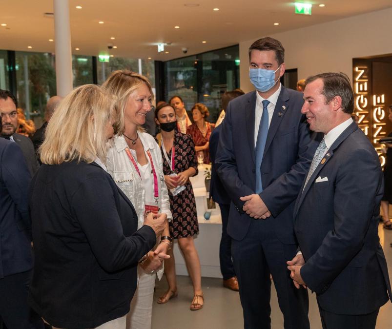 EXPO 2020 DUBAÏ Luxembourg meeting HRH Prince Guillaume