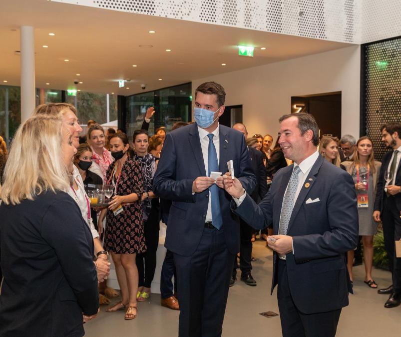 EXPO 2020 DUBAÏ Luxembourg meeting HRH Prince Guillaume
