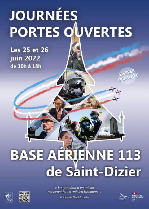 JPO de l’Armée de l’Air et de l’Espace sur la Base Aérienne 113 Saint-Dizier