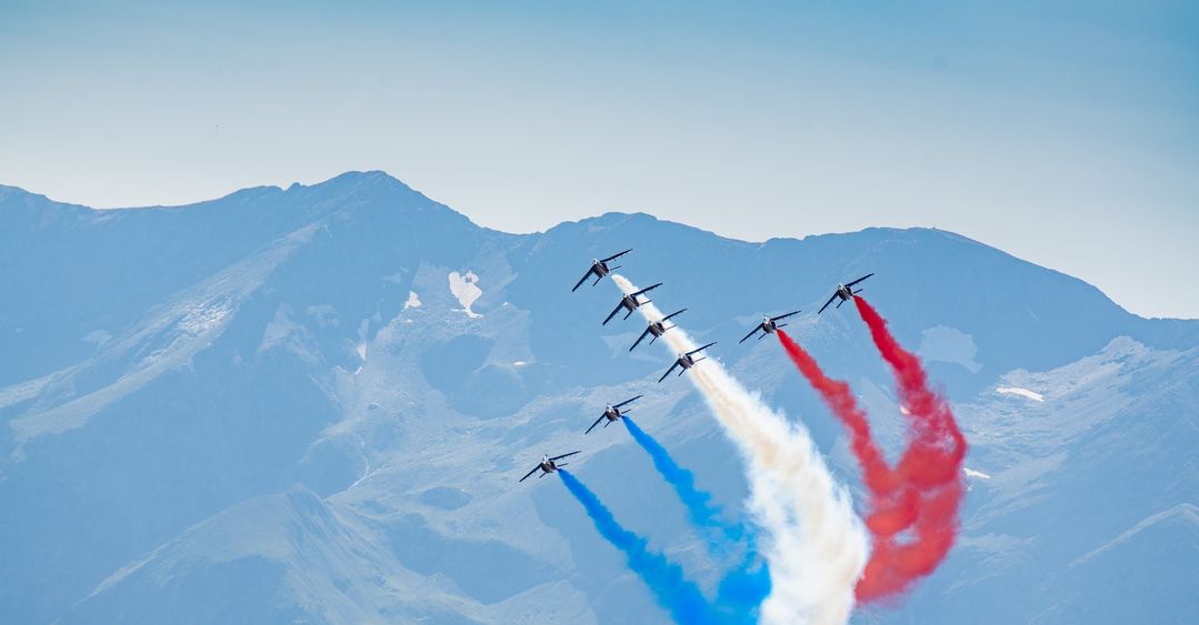 Fête de l'Air 🇫🇷 l'Alpe d'Huez ce 21 août 2022
