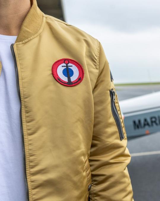 BomBER sable ⚓️ Marine nationale x Aéro-Design Collection